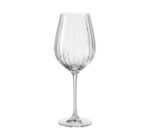 4pc Wine Glasses Ribbed Design