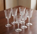 Timeless Crystal White Wine Glasses 6pc