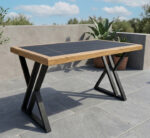 Wooden Restaurant Table 1.2m