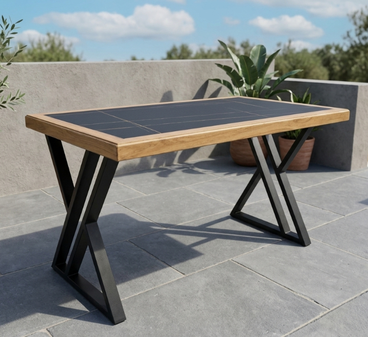 Wooden Restaurant Table 1.2m