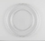 Clear Plastic Beaded Edge Underplate 33cm